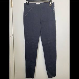 Gilly Hicks gray zipper leggings‎ medium.